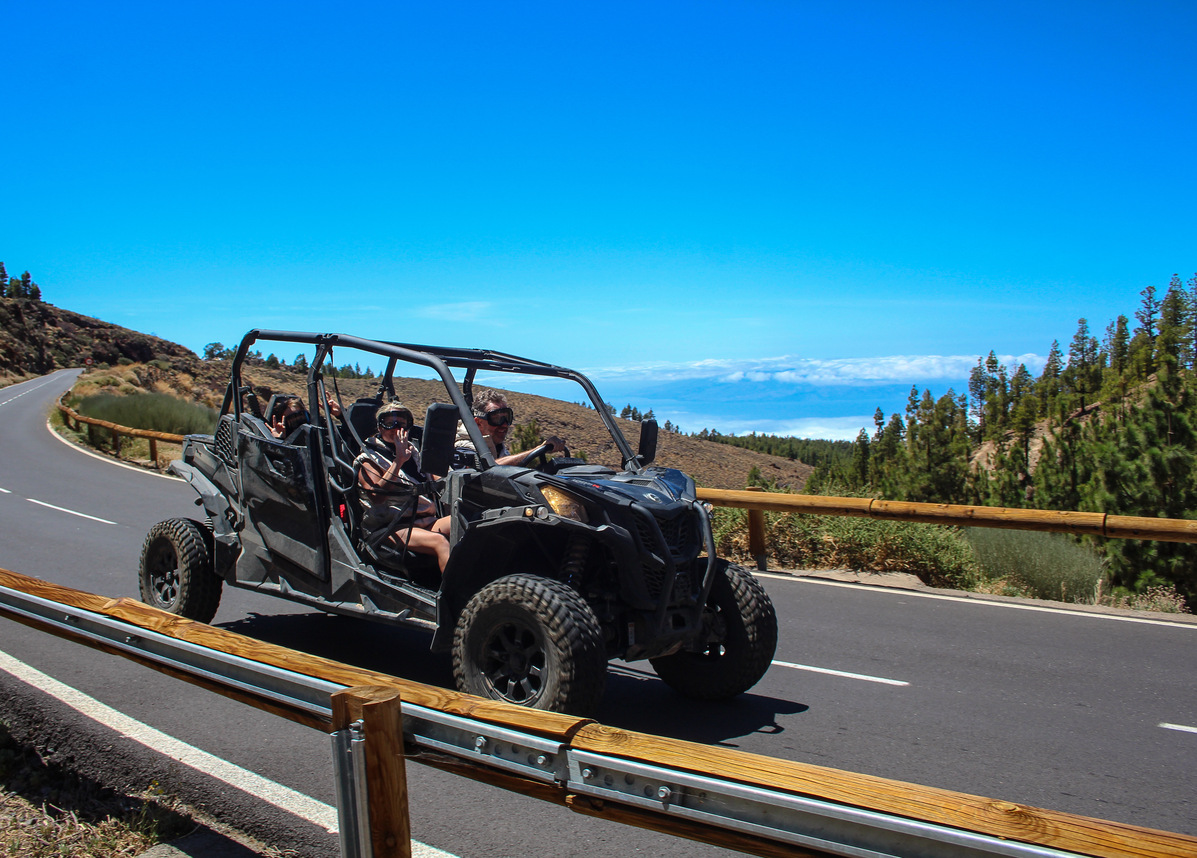 Wycieczka Buggy do Teide Za Dnia/Zachód Słońca