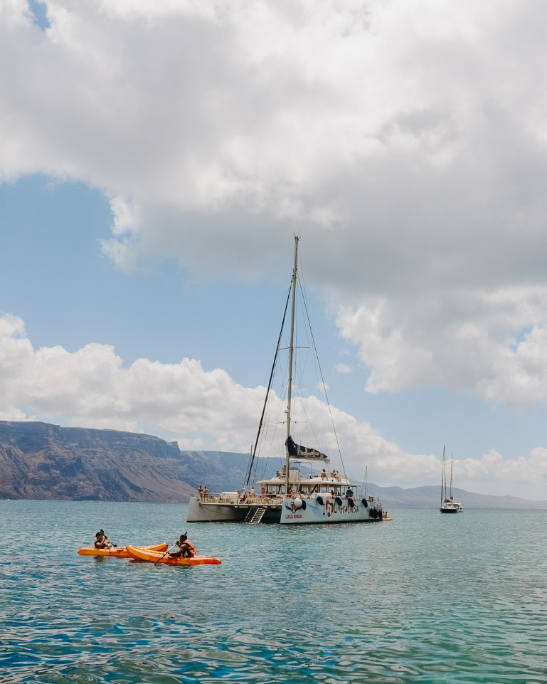 Rejs katamaranem na La Graciosa – 6h