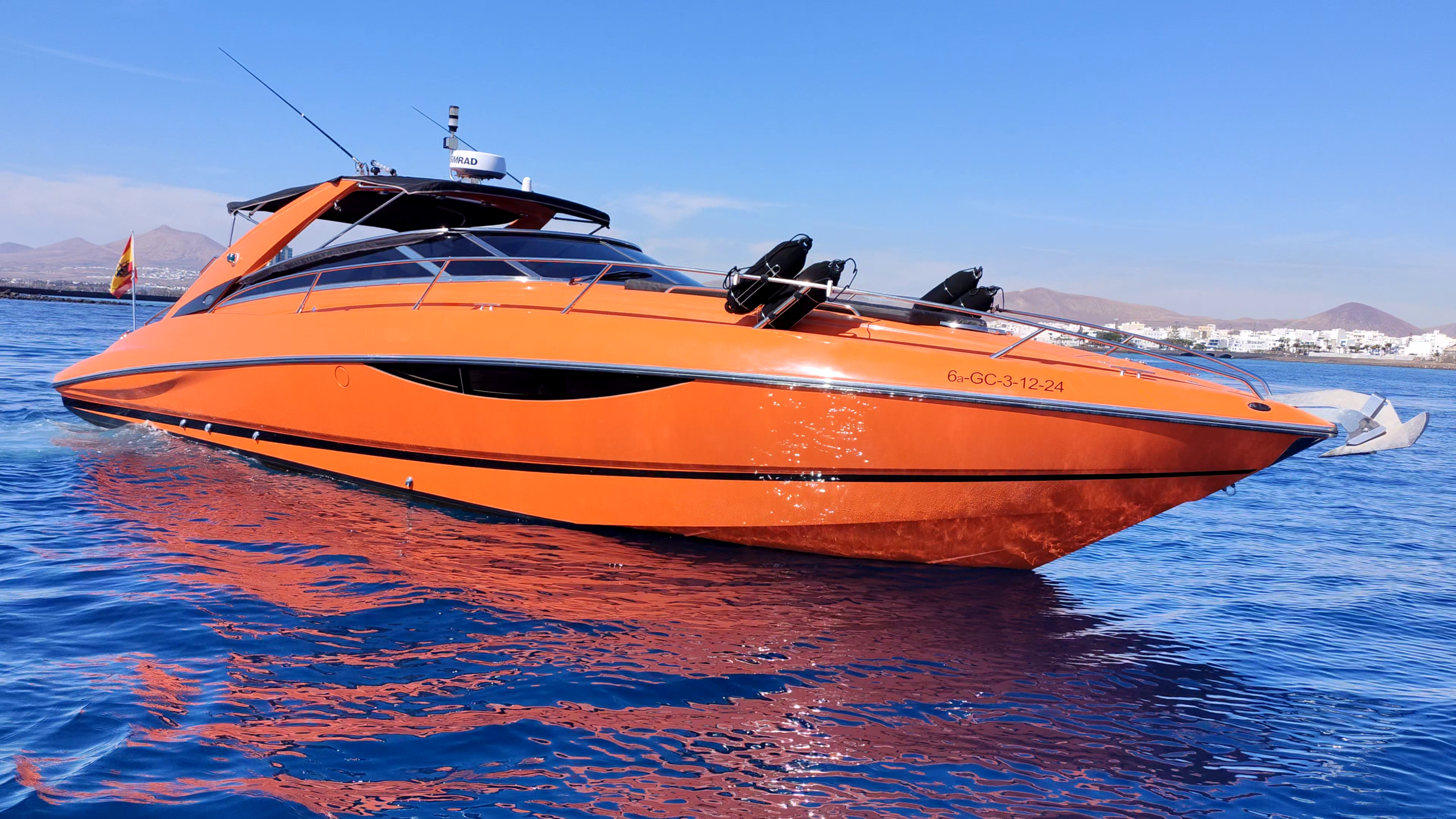 Jacht premium Sunseeker – 3h rejs wzdłuż Lanzarote