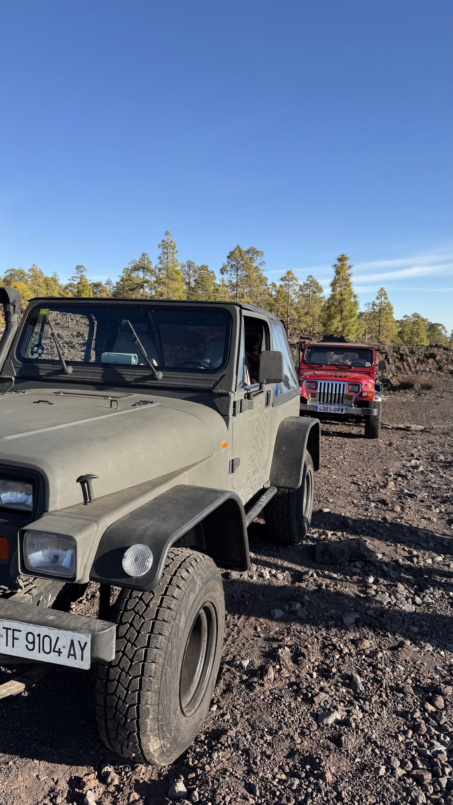 Wycieczka Jeepem Wranglerem do Teide na Zachód Słońca