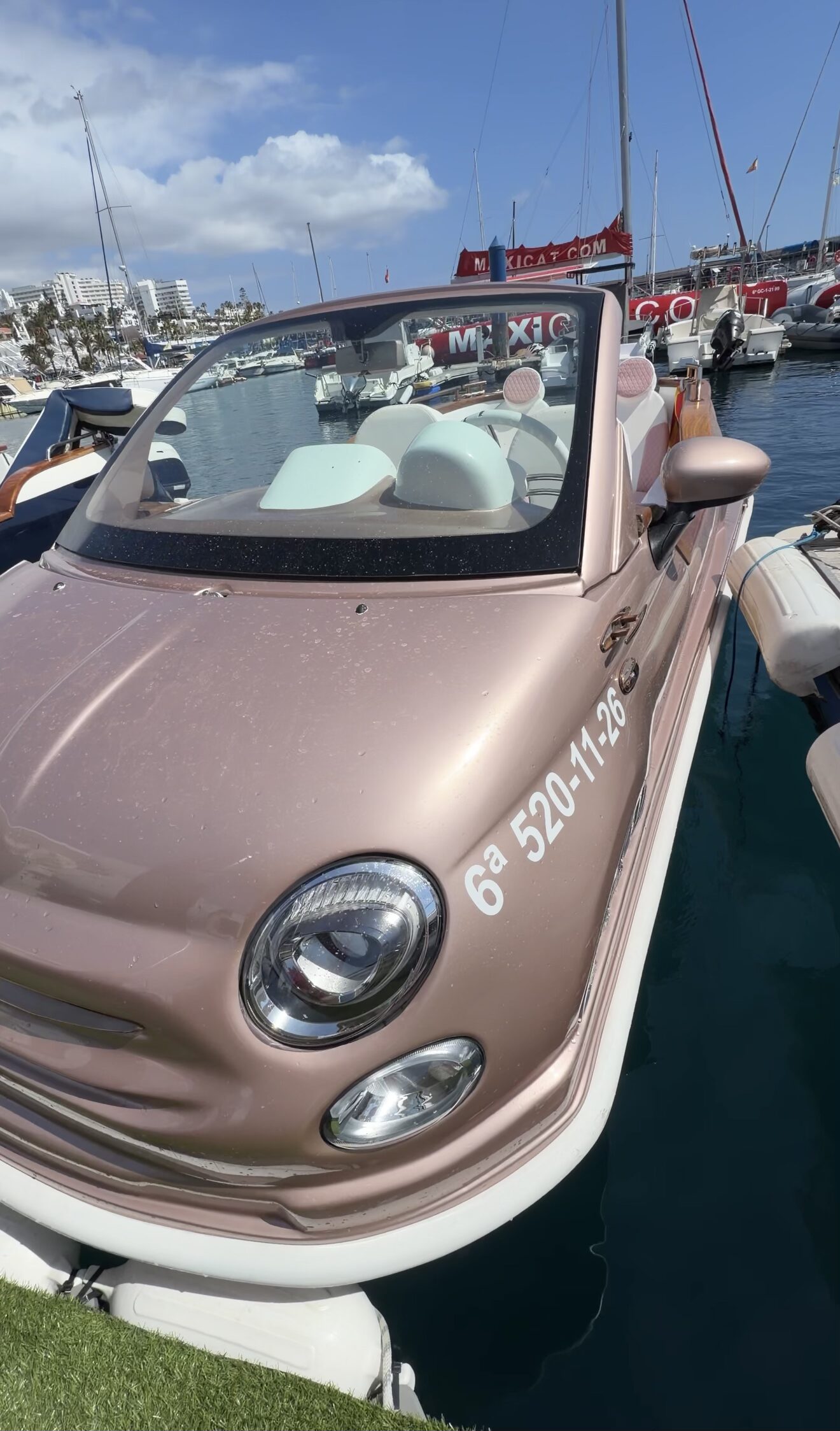 Fiat 500 Dolce Vita Na Wodzie!