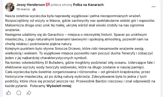 Opinia klienta