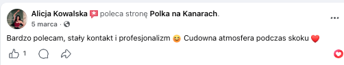 Opinia klienta