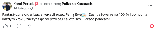 Opinia klienta