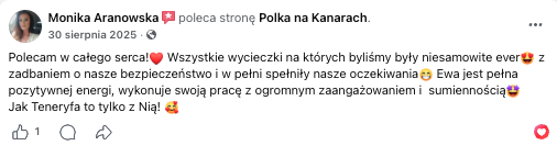 Opinia klienta