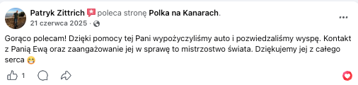 Opinia klienta