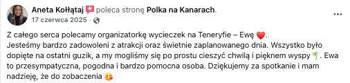 Opinia klienta